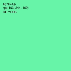 #67F4A9 - De York Color Image