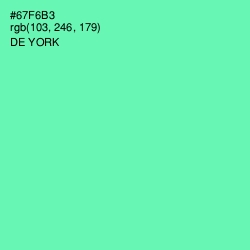 #67F6B3 - De York Color Image