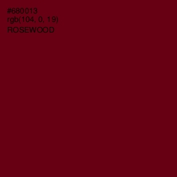 #680013 - Rosewood Color Image