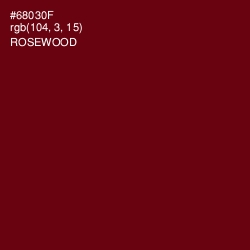 #68030F - Rosewood Color Image