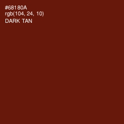 #68180A - Dark Tan Color Image