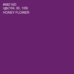 #68216D - Honey Flower Color Image