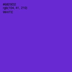 #6829D2 - Purple Heart Color Image