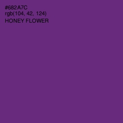 #682A7C - Honey Flower Color Image