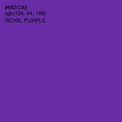 #682CA6 - Royal Purple Color Image