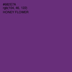 #682E7A - Honey Flower Color Image