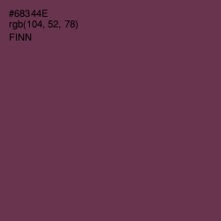 #68344E - Finn Color Image