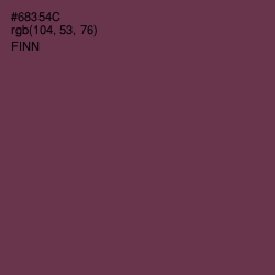 #68354C - Finn Color Image