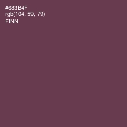 #683B4F - Finn Color Image