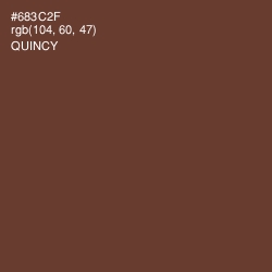 #683C2F - Quincy Color Image