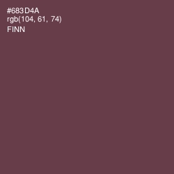 #683D4A - Finn Color Image