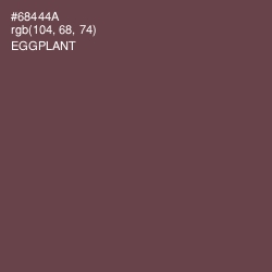 #68444A - Eggplant Color Image