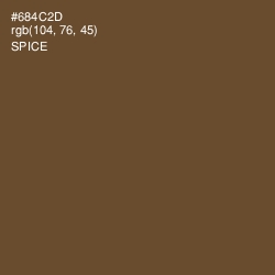 #684C2D - Spice Color Image