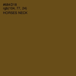 #684D18 - Horses Neck Color Image