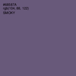 #68587A - Smoky Color Image