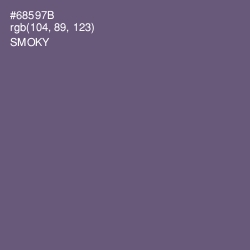 #68597B - Smoky Color Image