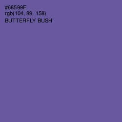 #68599E - Butterfly Bush Color Image