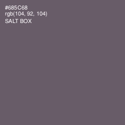#685C68 - Salt Box Color Image