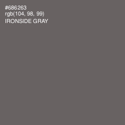 #686263 - Ironside Gray Color Image