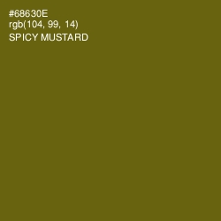 #68630E - Spicy Mustard Color Image