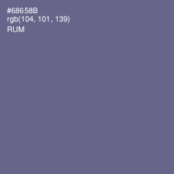 #68658B - Rum Color Image