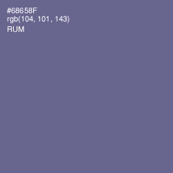 #68658F - Rum Color Image