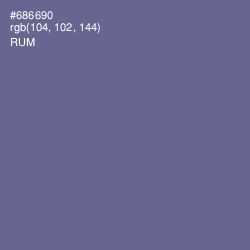 #686690 - Rum Color Image