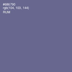 #686790 - Rum Color Image