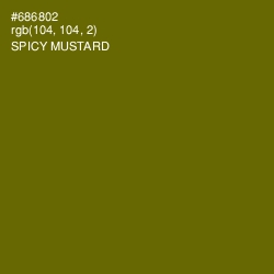 #686802 - Spicy Mustard Color Image