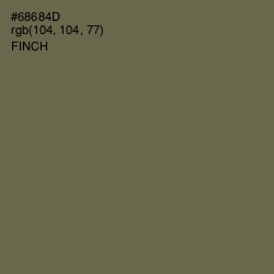 #68684D - Finch Color Image