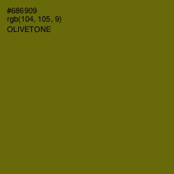 #686909 - Olivetone Color Image