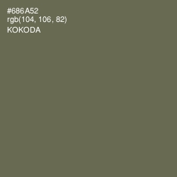 #686A52 - Kokoda Color Image