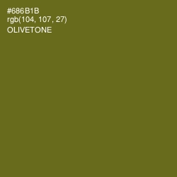 #686B1B - Olivetone Color Image