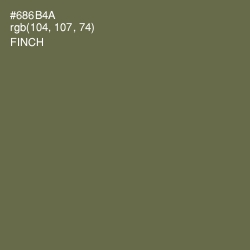 #686B4A - Finch Color Image