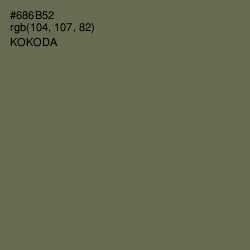 #686B52 - Kokoda Color Image