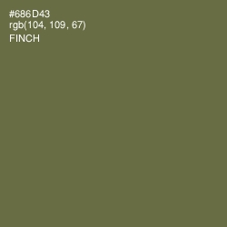 #686D43 - Finch Color Image