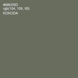 #686D5D - Kokoda Color Image