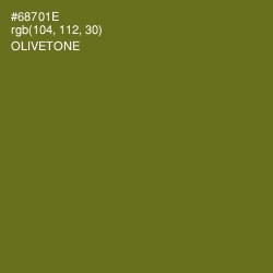 #68701E - Olivetone Color Image