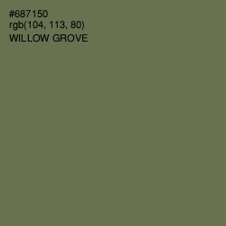 #687150 - Willow Grove Color Image