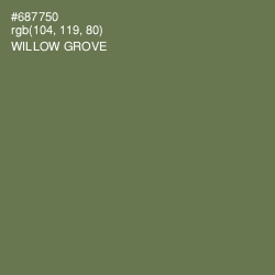 #687750 - Willow Grove Color Image