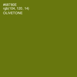 #68780E - Olivetone Color Image