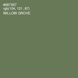 #687957 - Willow Grove Color Image