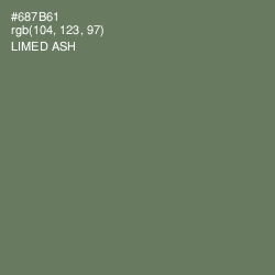 #687B61 - Limed Ash Color Image