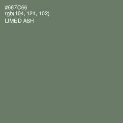 #687C66 - Limed Ash Color Image