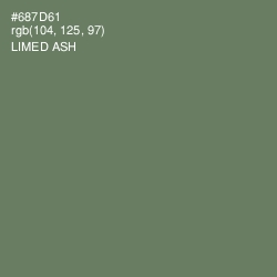 #687D61 - Limed Ash Color Image