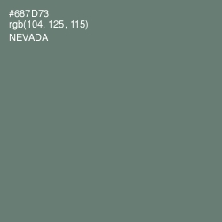 #687D73 - Nevada Color Image