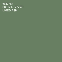 #687F61 - Limed Ash Color Image