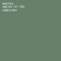 #687F69 - Limed Ash Color Image