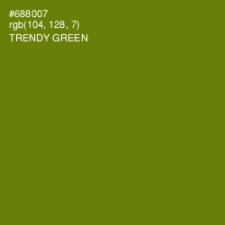 #688007 - Trendy Green Color Image