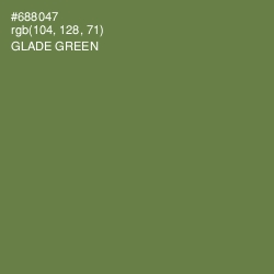 #688047 - Glade Green Color Image